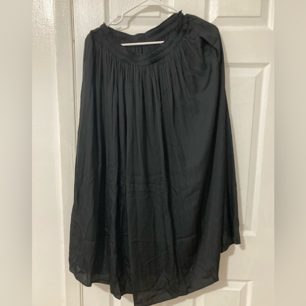 Uniqlo WOMEN GATHERED LONG SKIRT - M
